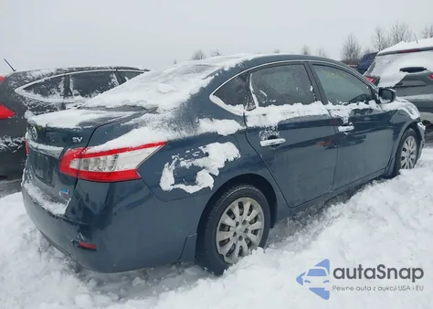 2013 Nissan Sentra Sv z USA, uszkodzony, nr VIN 3N1AB7APXDL705970